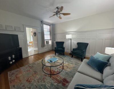 Furnished Oversized 2B, 1BA Unit in Cleveland Circle